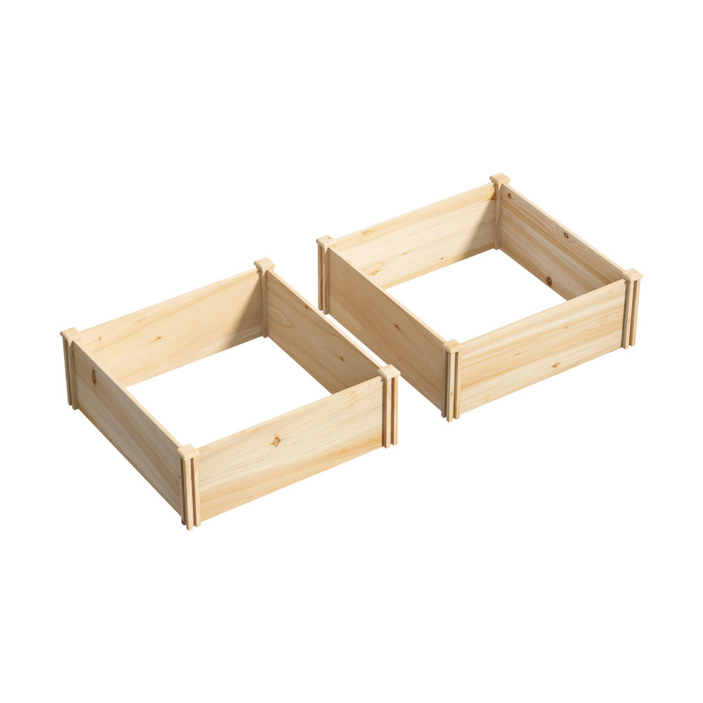 Garden Bed Raised Wooden Planter Sets