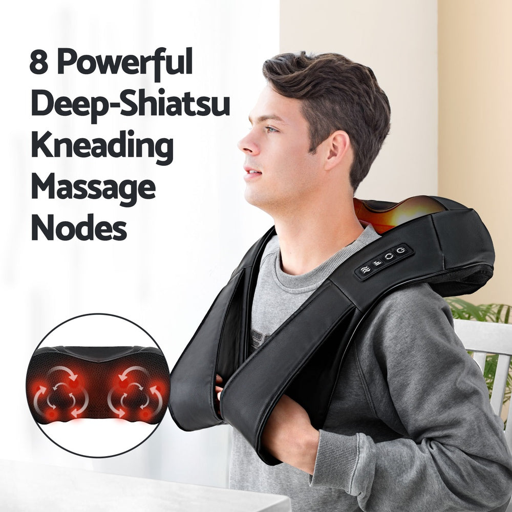 8 Massage Nodes Neck Massager Heated