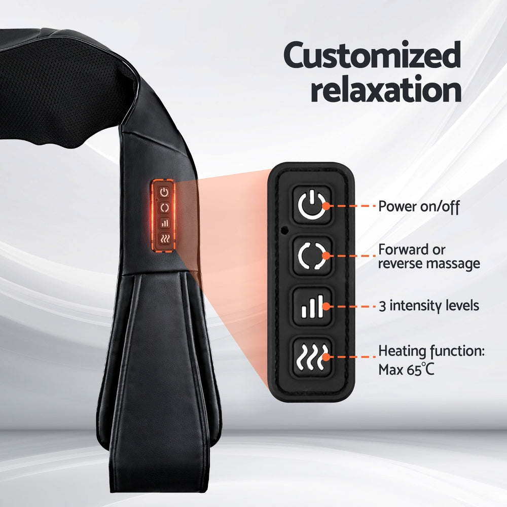 8 Massage Nodes Neck Massager Heated