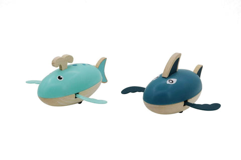 Water Shark & Whale Wind Up