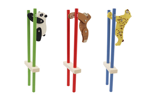 Wooden Trapeze Animal Set Of 3