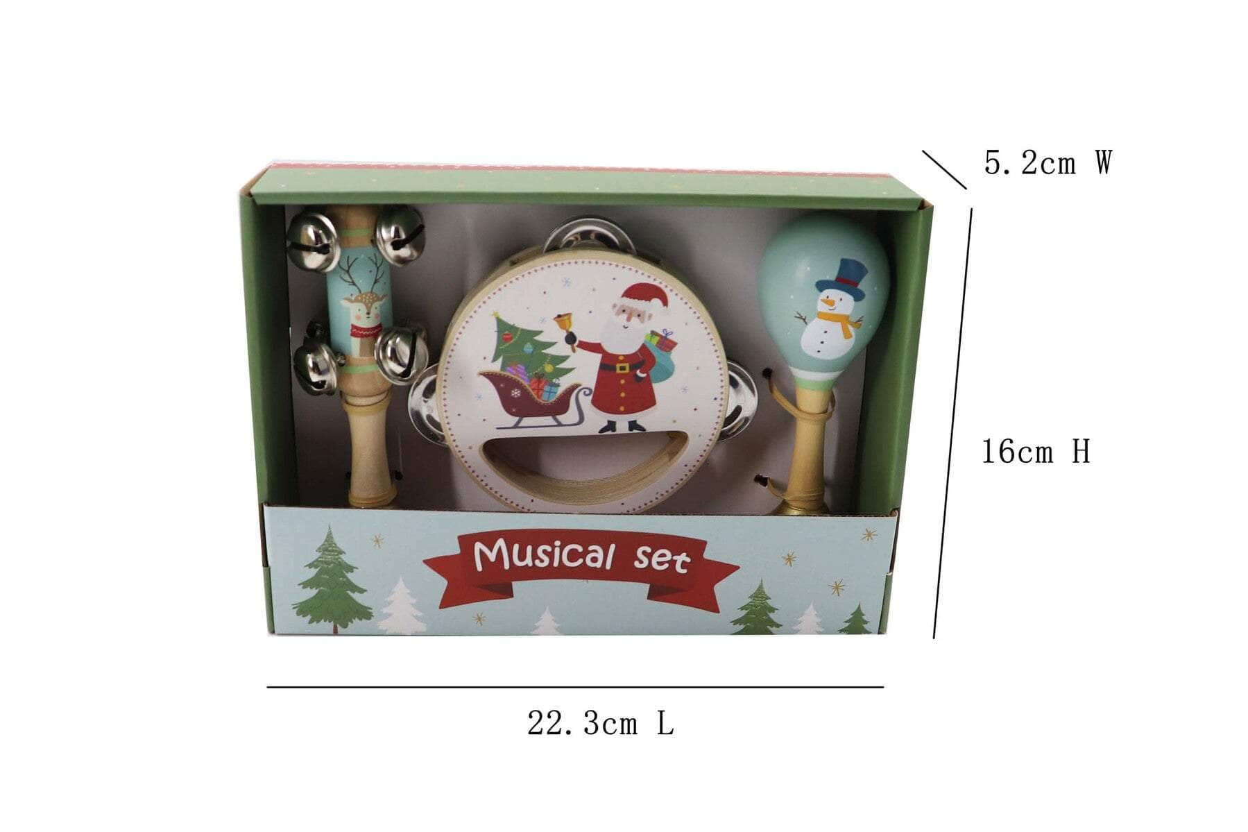 Christmas 3Pc Musical Set