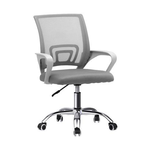 Mesh Office Chair Foam Seat White