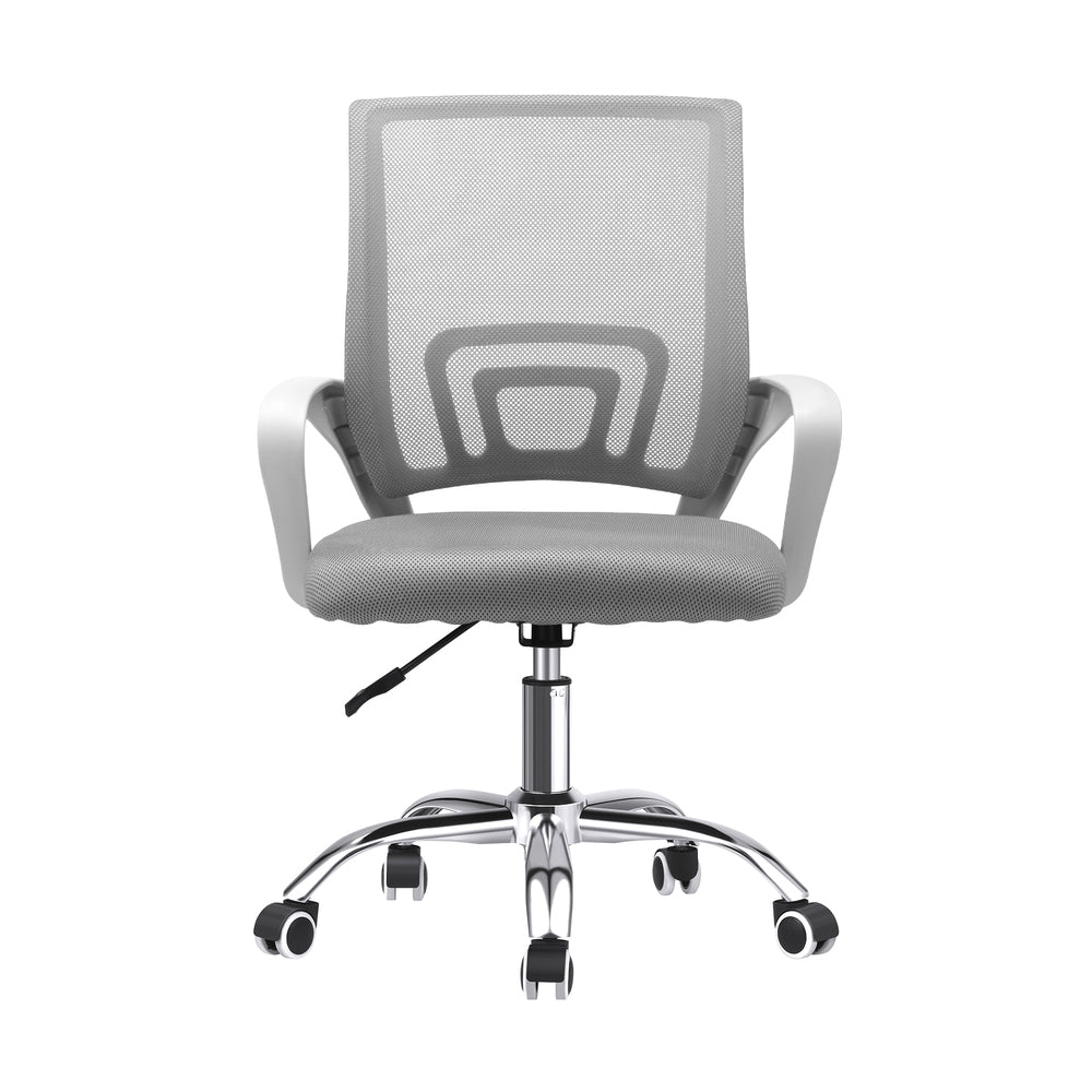 Mesh Office Chair Foam Seat White&Black