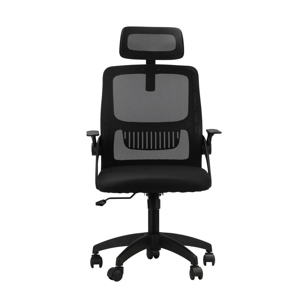 Office Chair Home Computer Chairs Black Gaming Chair Mesh Headrest and Backrest