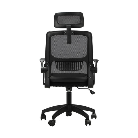 Office Chair Home Computer Chairs Black Gaming Chair Mesh Headrest and Backrest