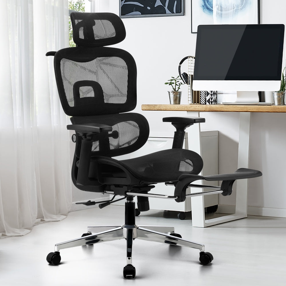 Ergonomic Office Chair Mesh Executive Seat Black/Grey/White