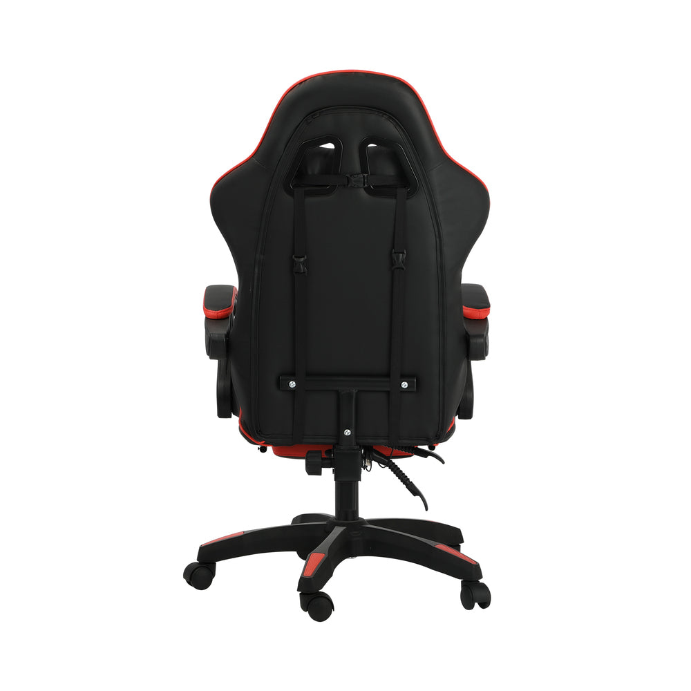 Home Gaming Chair Computer Desk Chair with Footrest Black