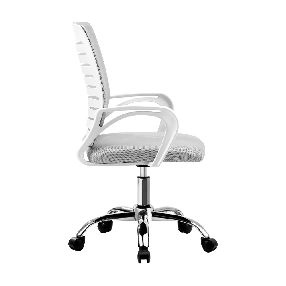 Mesh Office Chair Breathable Backrest Black/White