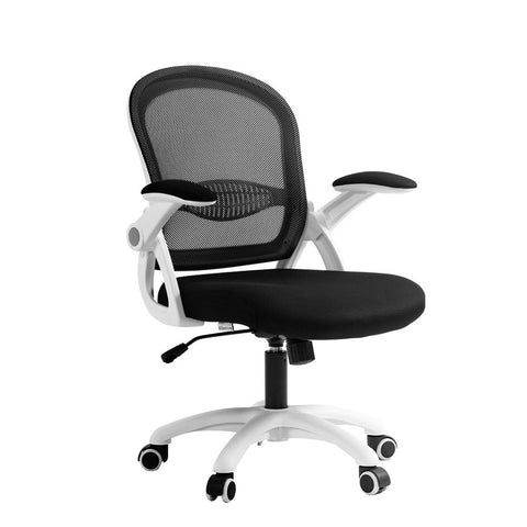 Mesh Office Chair Mid Back Black