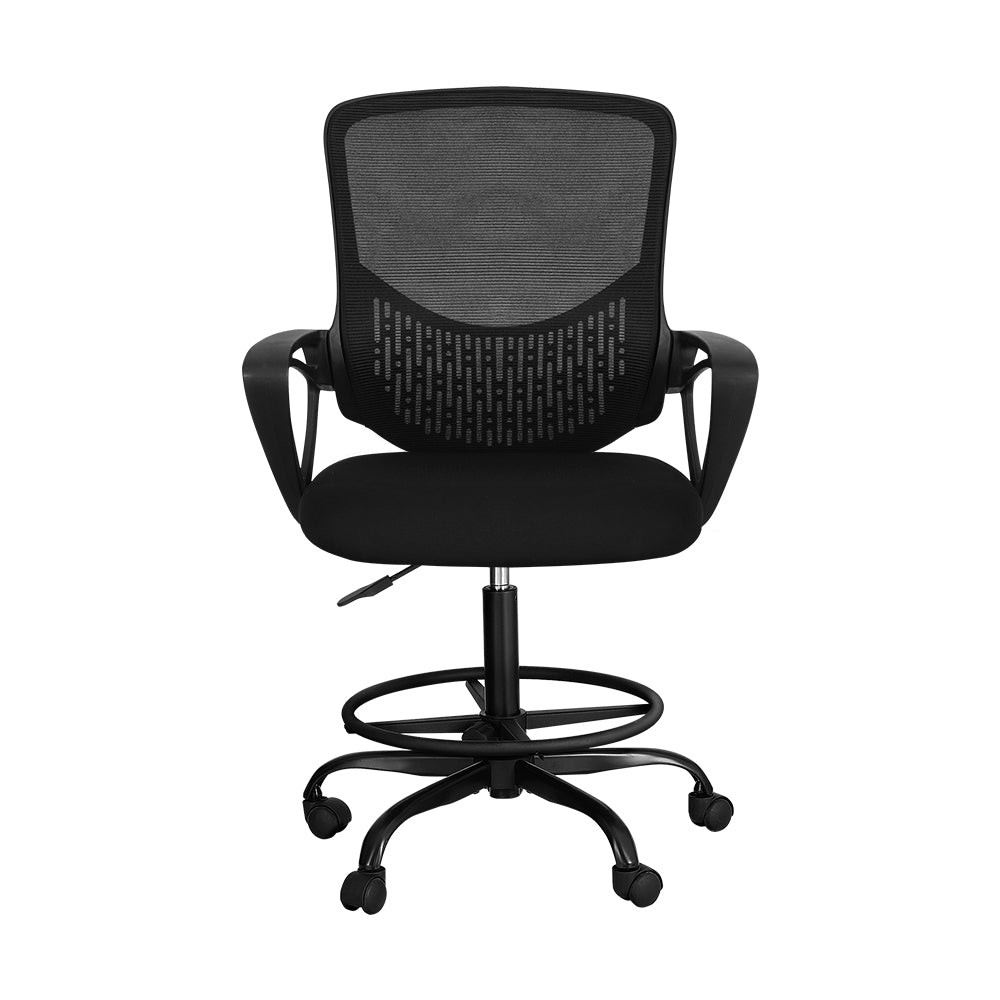 Office Chair Stool Computer Standing Desk Mesh Chairs Black