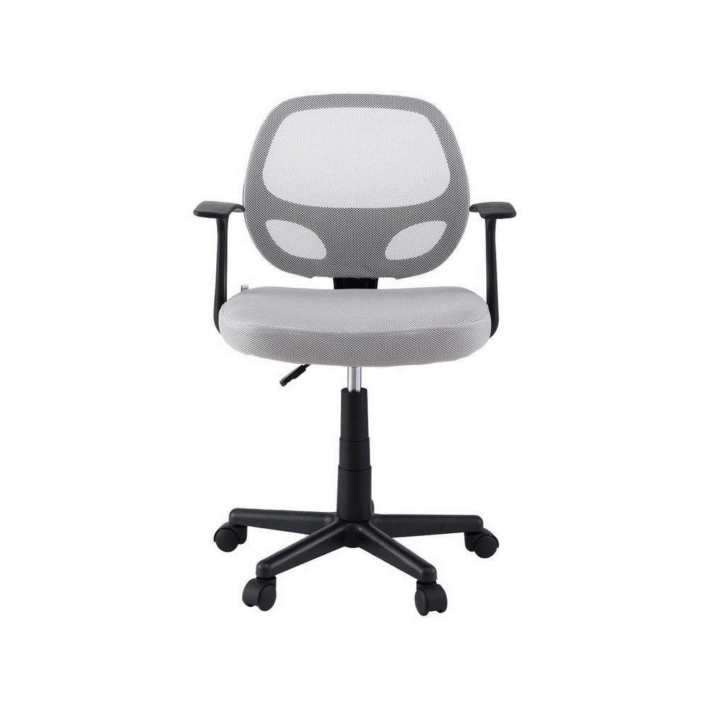 Mesh Office Chair - Mid-Back Ergonomic Design