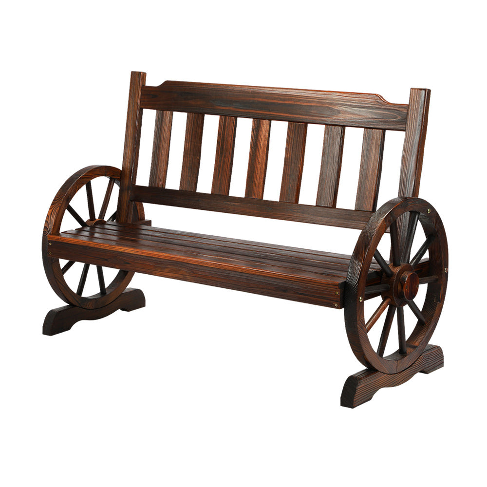 Garden Bench Wagon Chairs Wheel Chair Backyard Lounge