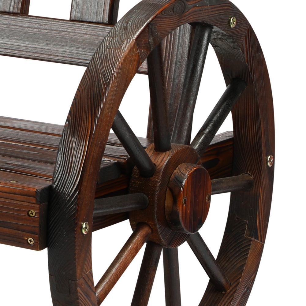 Garden Bench Wagon Chairs Wheel Chair Backyard Lounge