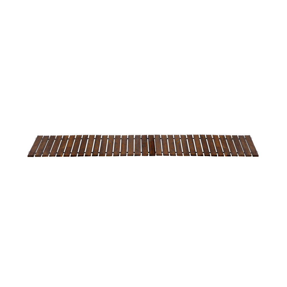 Garden Wooden Pathway 8ft Straight Roll-Out