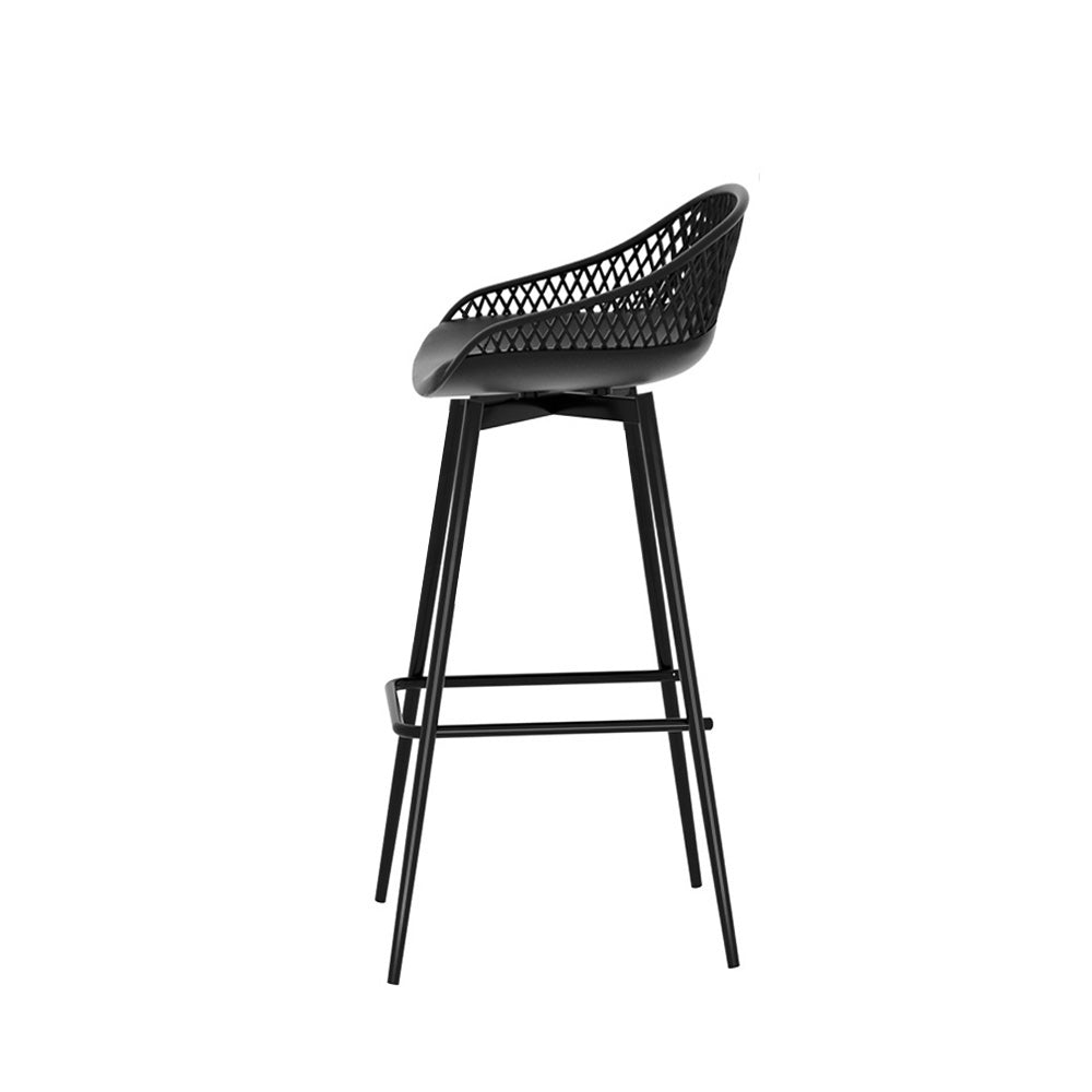 Modern Outdoor Bar Stools - Set of 4