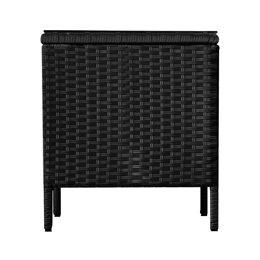 Garden Table Rattan Cafe Table Outdoor Garden Furniture Side Table