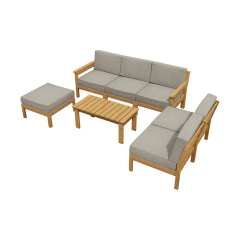 5PCS/7PCS Outdoor Furniture Sofa Set Lounge Setting