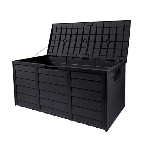 Outdoor Storage Box Cabinet Container Garden Chest Deck Tool Lockable 290L