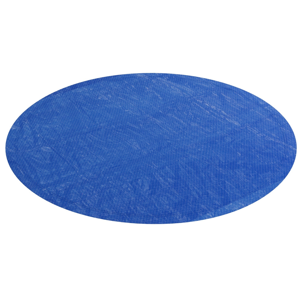 Round Pool Solar Cover - 2.44M Blue Blanket