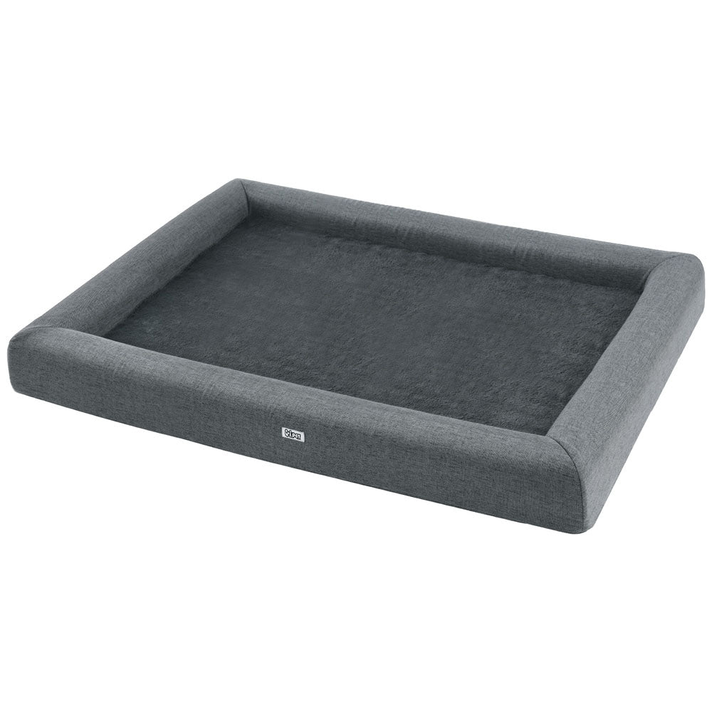 Pet Sofa Bed Egg Crate Cushion Grey