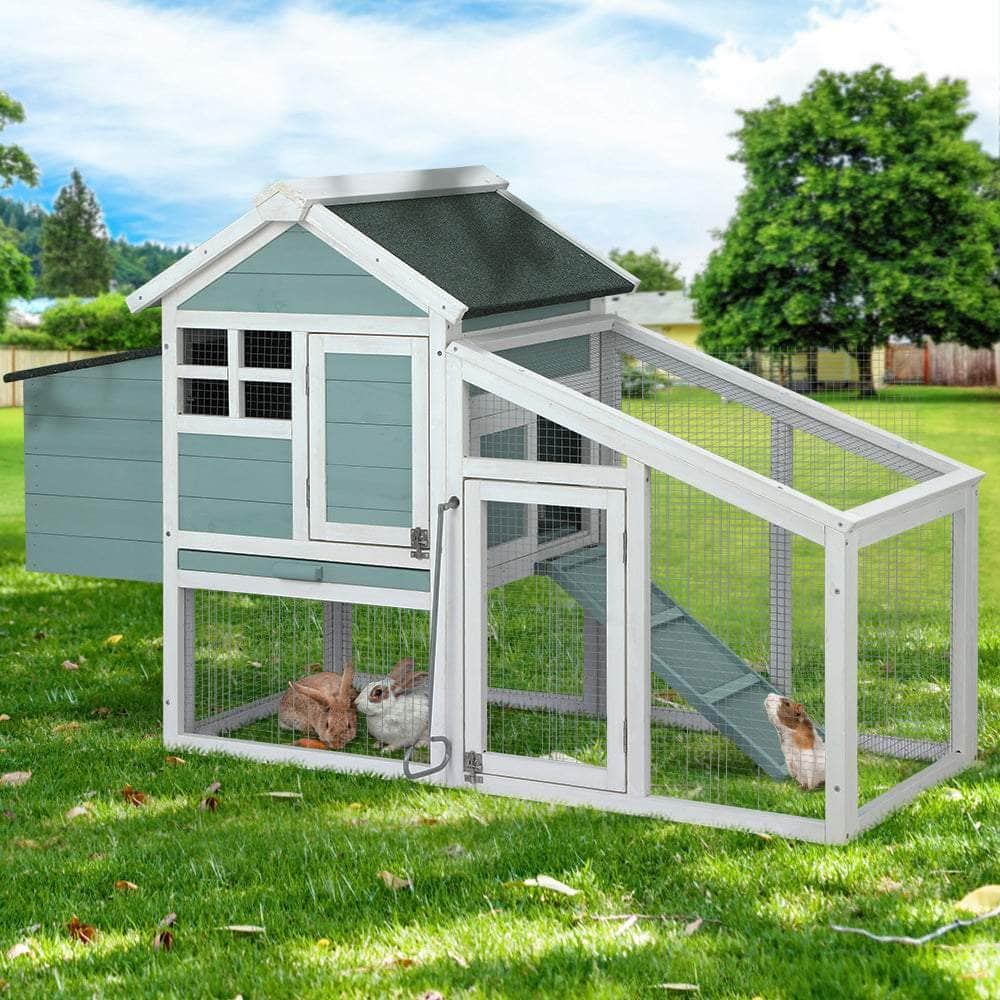 Large Outdoor Wooden Chicken Coop - 150CM