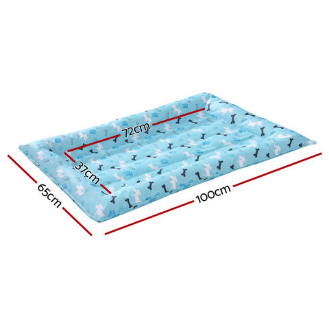 Pet Cooling Mat Gel Dog Cat Self-cool Puppy Pad Large Bed