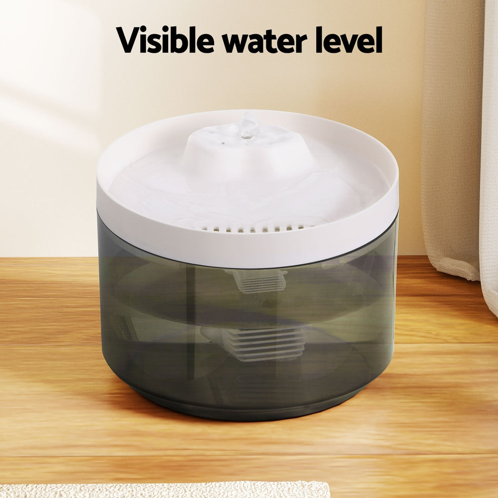 Pet Water Fountain Feeder Dispenser Filter Dog Cat Drinking Automatic