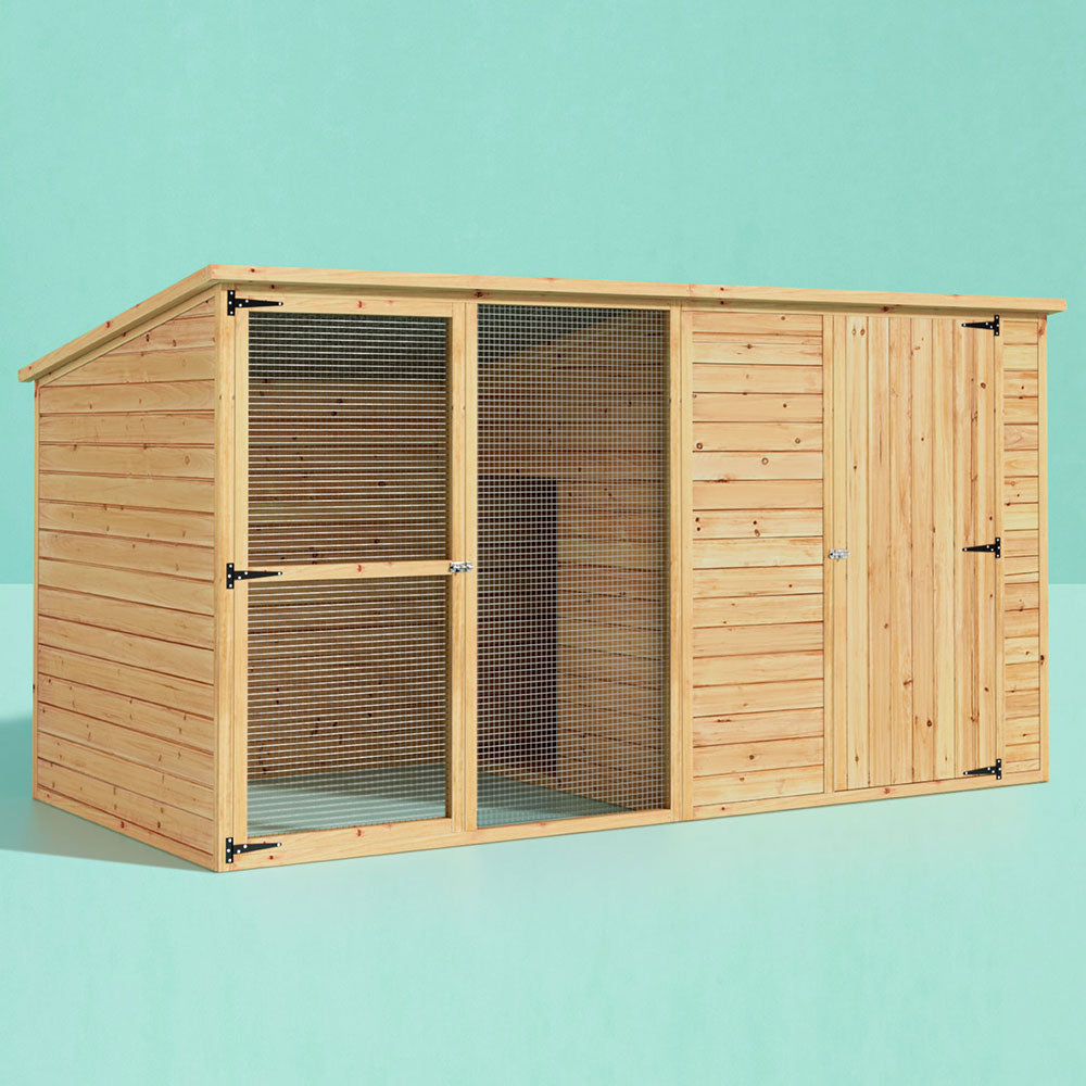 Dog Kennel Extra Large Wooden Outdoor Pet Cabin