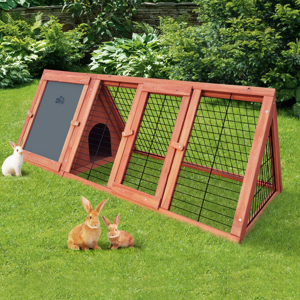 The Perfect Wooden Rabbit Hutch and Bunny House Combo for Your Outdoor Pets