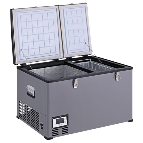 Camping Fridge 100L Portable Bar Fridges Freezer