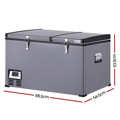 Camping Fridge 100L Portable Bar Fridges Freezer