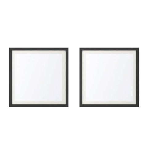 Photo Frame 2Pcs Set Black