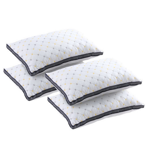 4pcs Pillows Microfibre