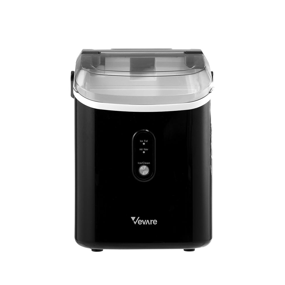 Nugget Portable Ice Maker with Ice Cube Scoop 15kg Black