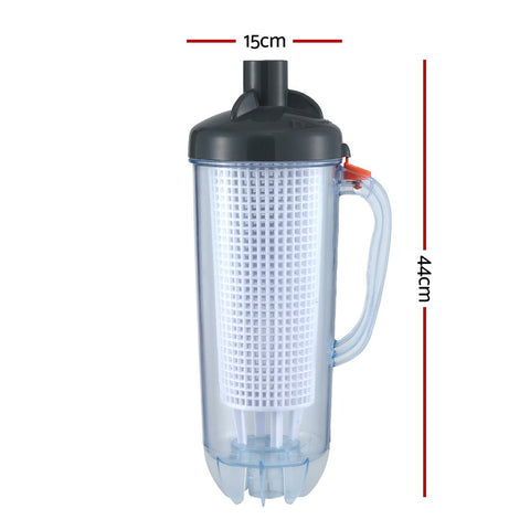 Pool Leaf Canister Cleaner Suction Catcher for In-Ground Pools