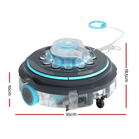 Modern Robotic Pool Cleaner - Cordless Automatic