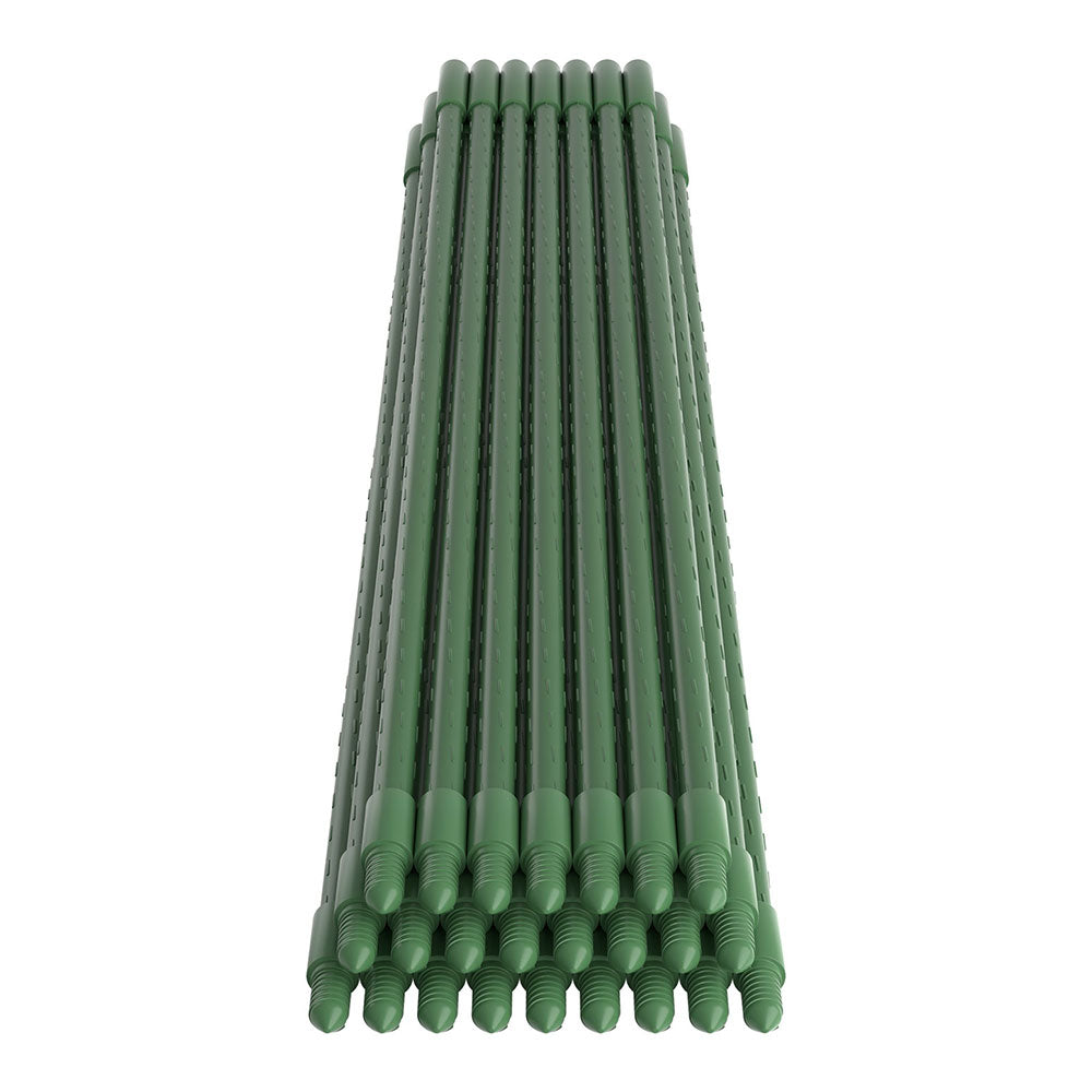 Garden Stakes Metal Plant Support 24pcs 92x1.6CM