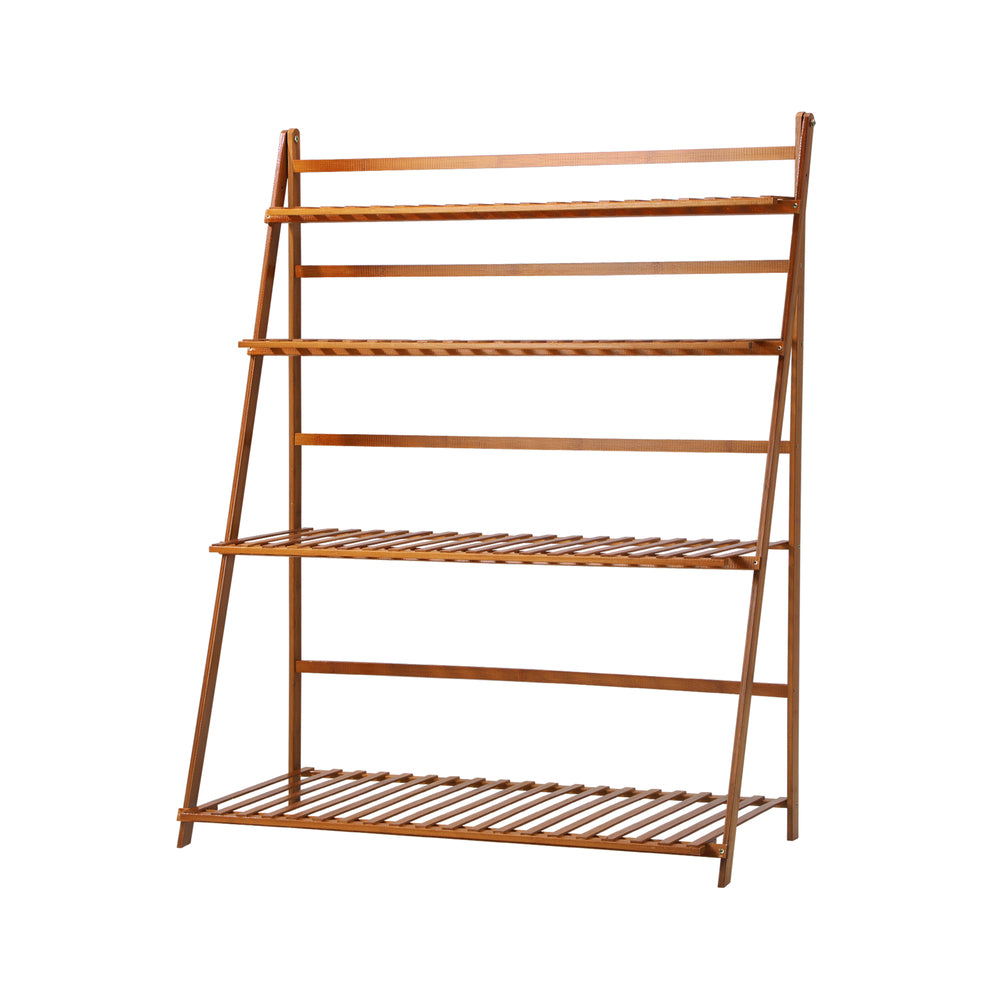 Plant Shelf Rack Display Stand 4-tier Indoor Outdoor