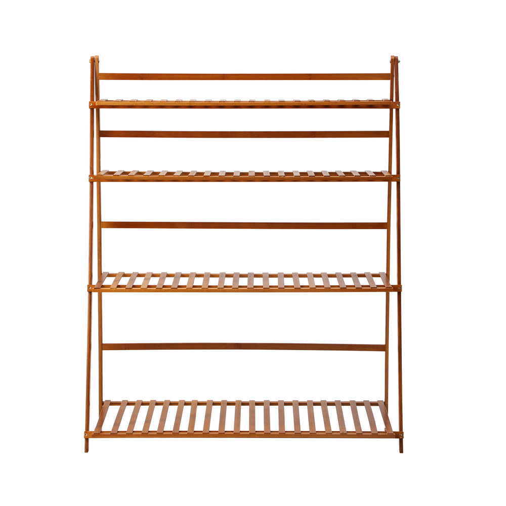 Plant Shelf Rack Display Stand 4-tier Indoor Outdoor