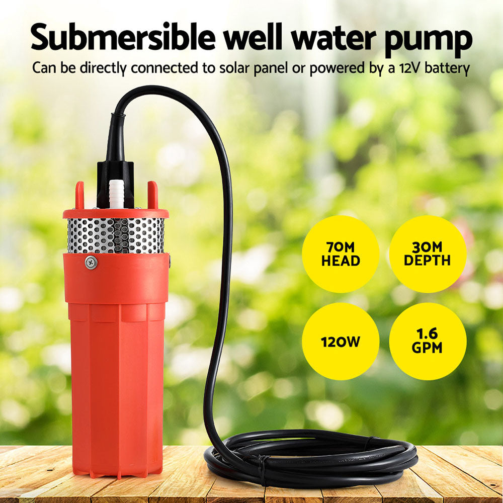 Durable Submersible Solar Water Pump - 24V