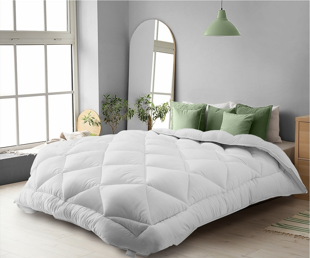 Microfibre Bamboo Winter Quilt 750GSM Microfiber Duvet Doona King