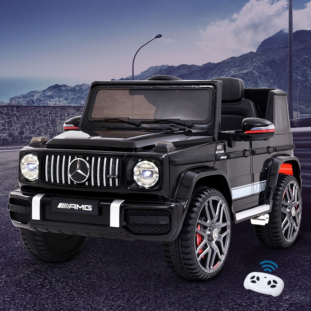 Kids Electric Ride On Car Mercedes-Benz Amg G63 Remote Black