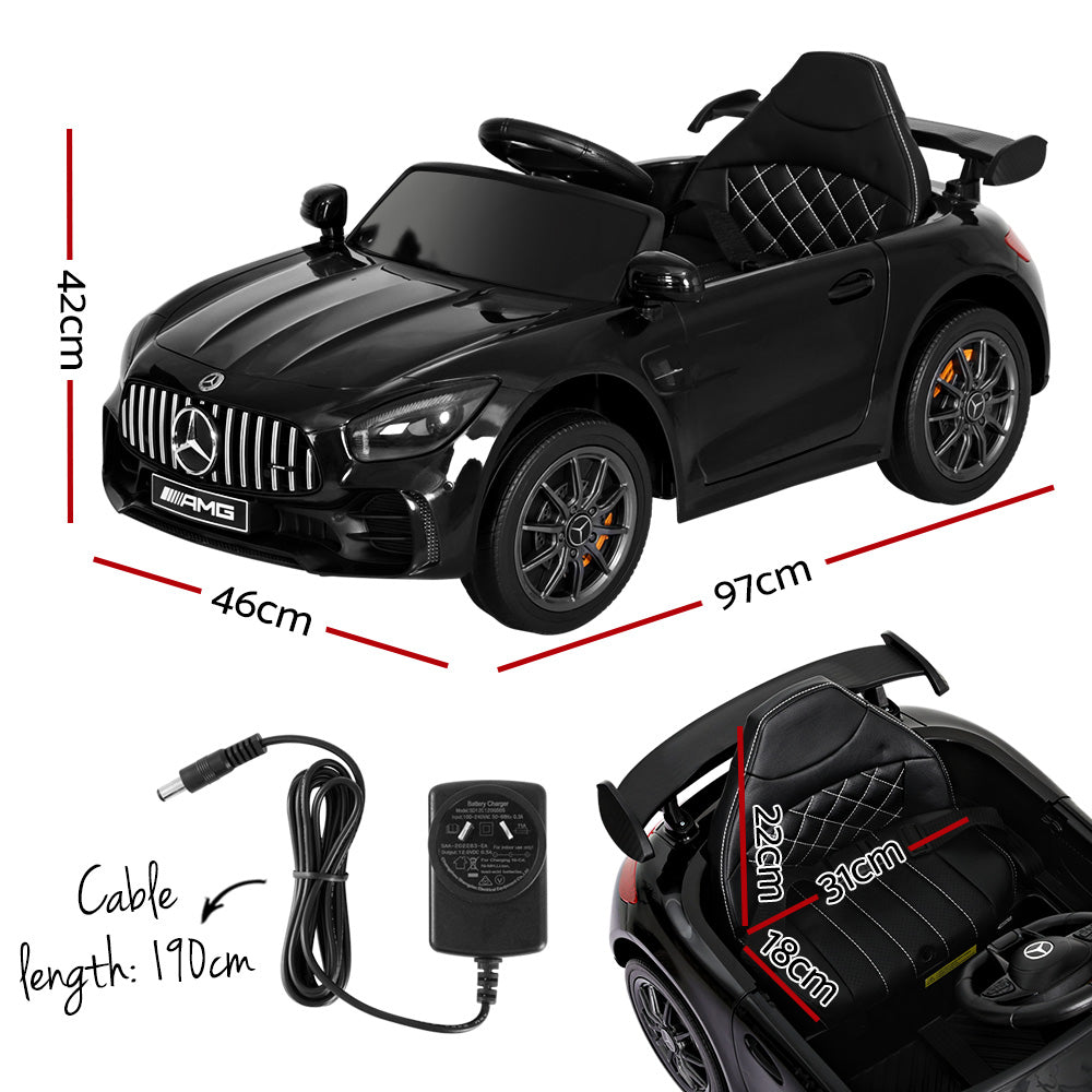 Kids Mercedes-Benz Amg Gtr Electric Ride-On Toy Car