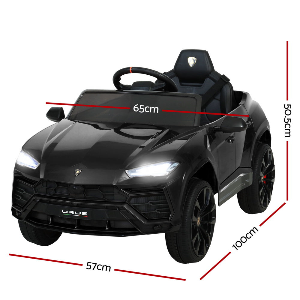 12V Electric Kids Ride On Toy Car-black