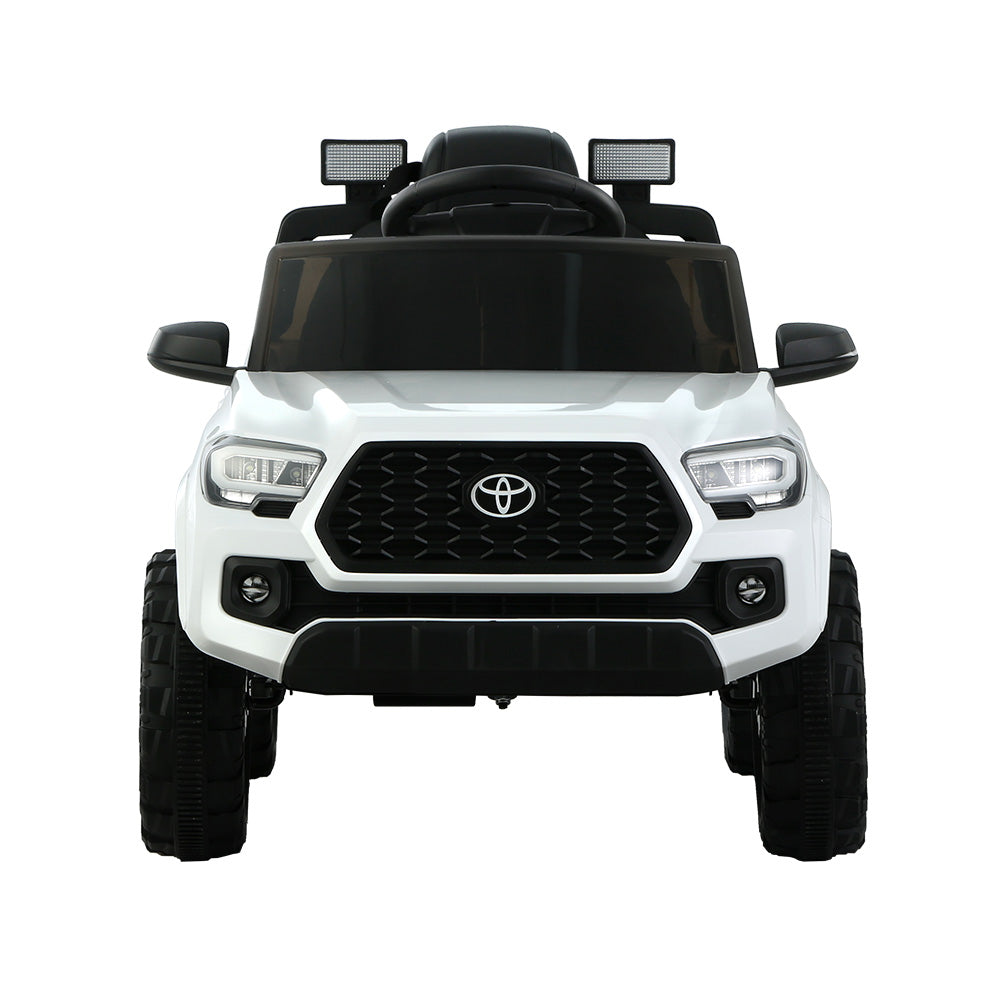 Kids Electric Ride On Car Tacoma Off Road Jeep Toy Cars Remote 12V Whte