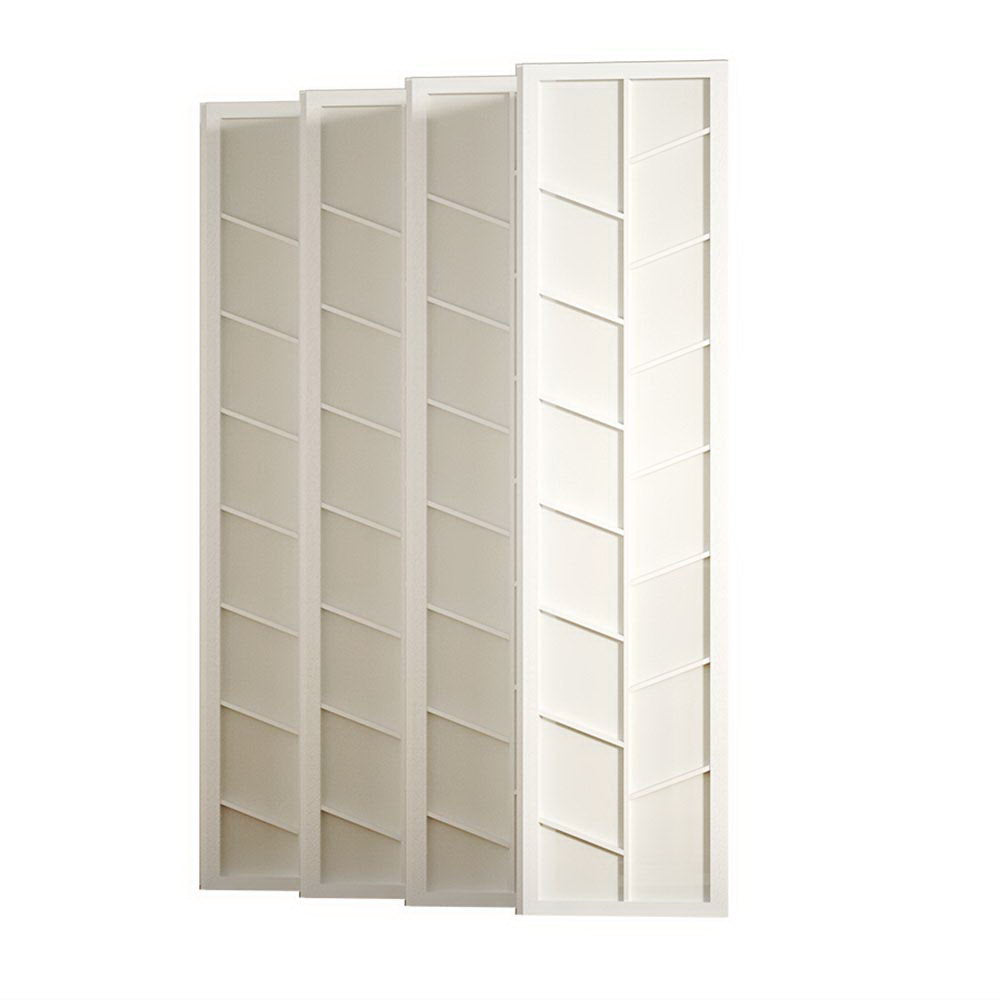 Room Divider Screen Privacy Wood Dividers Stand 8 Panel Archer White