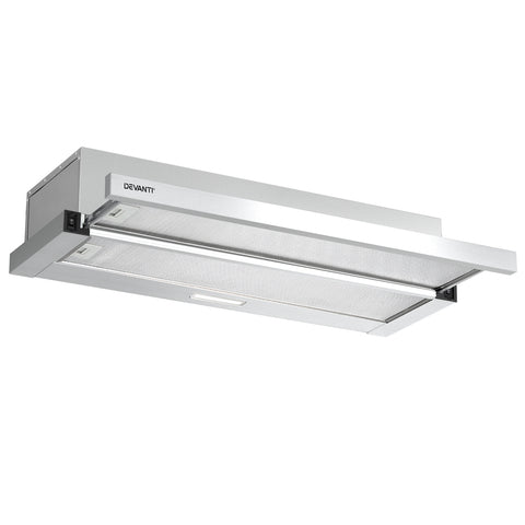 900Mm Range Hood 90Cm Slide Out Rangehood Stainless Steel