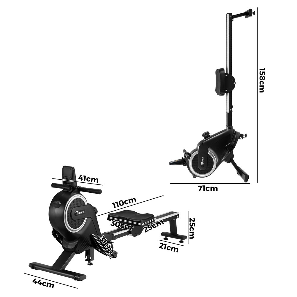 Rowing Machine Magnetic Resistance Aluminium