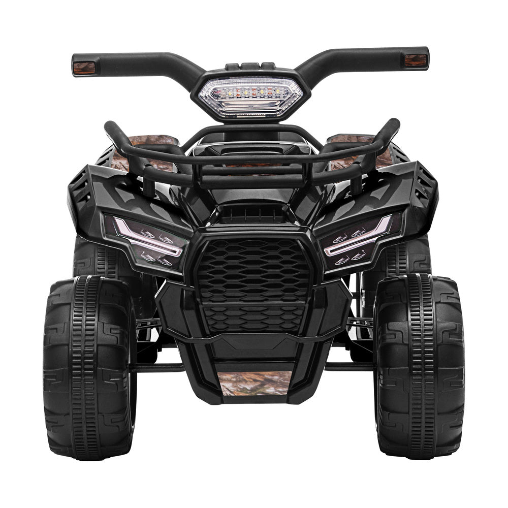 Rev Up the Excitement: Electric ATV Vehicle for Toddlers in Sleek Black